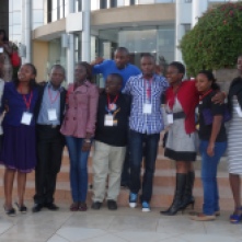 #TeamRCE group photo with outgoing Country Chair Irinah Wandera and Incoming Country Chair Richard